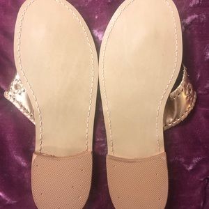 Jack Rogers Shoes - Gold Jack Rogers Sandals Jack Rogers Shoes - Gold Jack Rogers Sandals